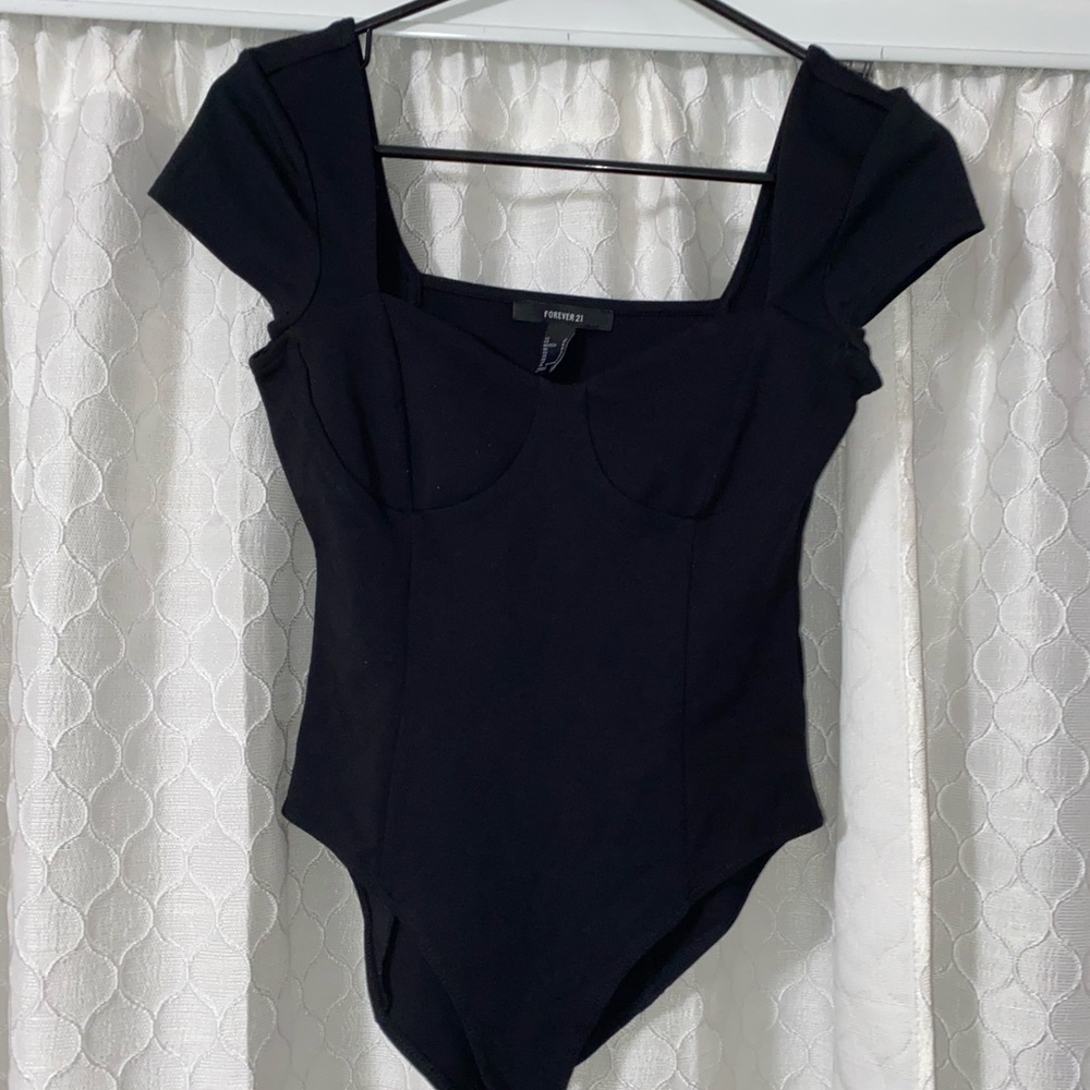 Forever 21 Black Bodysuit